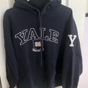 YALE HOODIE NAVY